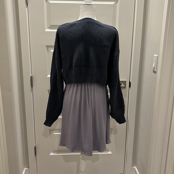 By Anthropologie Sweater Dress Set Size L - Picture 5 of 9
